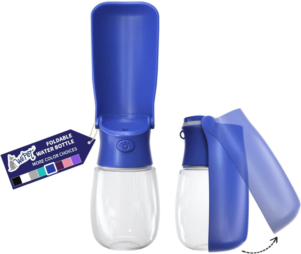 WePet Foldable Portable Dog Water Bottle